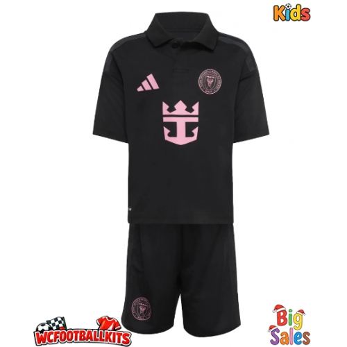 Inter Miami Lionel Messi #10 Replica Away Stadium Kit for Kids 2026-27 Short Sleeve (+ pants)